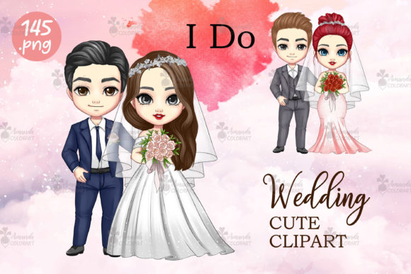 Charming Wedding Cute Clipart: Your Ultimate Design Resource