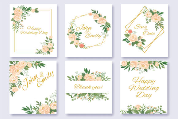 Elevate Your Designs with the Wedding Invitation Floral Card