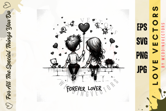 Wedding Couple and Love Vectors - C4960: A Designer's Guide
